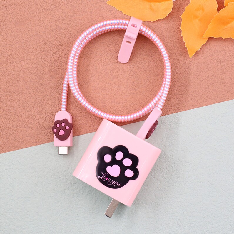 适用华为Mate60Pro/50Pro X5数据线保护套Nova11 p60充电器缠绕绳