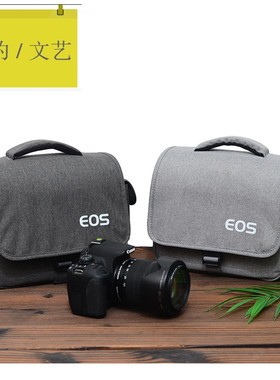 佳能相机包单反单肩便携微单文艺男女数码摄影200D750D200DM6800D