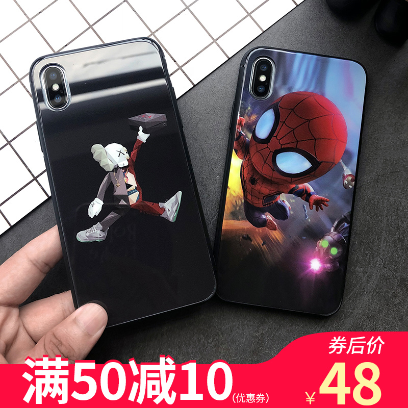Å·ÆÕÈð˹iPhone xs maxÊÖ»ú¿ÇÆ»¹ûXÊÖ»ú¿ÇÆ»¹û7plusÊÖ»ú¿Ç¸öÐÔ´´Òâxs/6s/8plusÌ×пÁ§¿Ç¿¨Í¨¶¯ÂþÖ©ÖëÏÀ