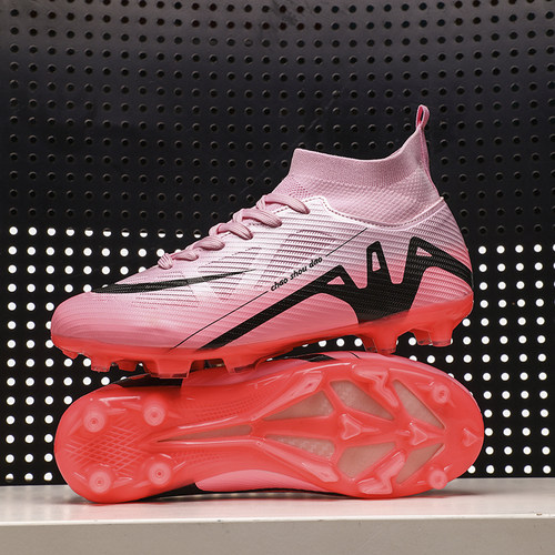 2025新品C罗刺客15高帮足球鞋