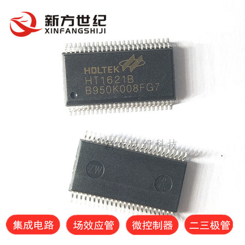 【非国产】全新原装合泰 HT1621B LCD驱动器芯片 贴片SSOP48.