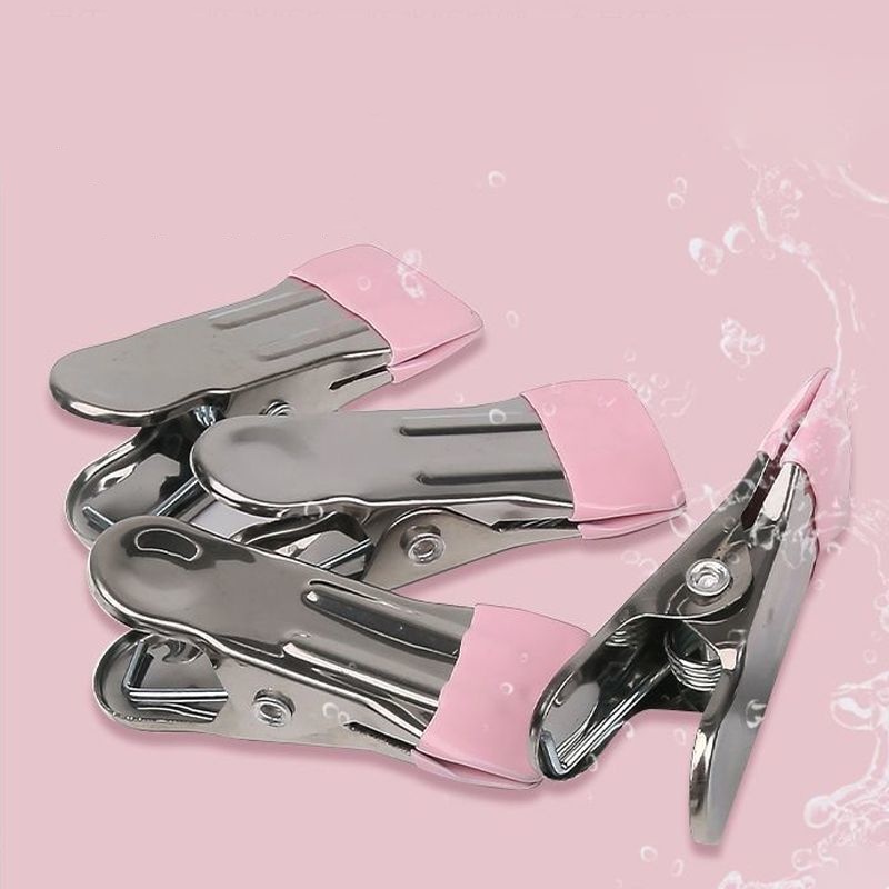 晾衣小夹子衣架室外强力不锈钢晒衣服夹子防风宿舍必备袜蚊帐夹子