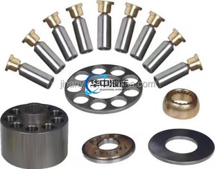 林德液压泵配件BPV200 01缸体柱塞滑靴传动轴配油盘摇摆马达油泵