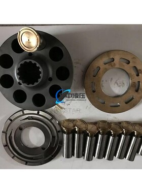 卡亚巴油泵维修MSF-150柱塞缸体配油盘摇摆传动轴摩擦片液压配件