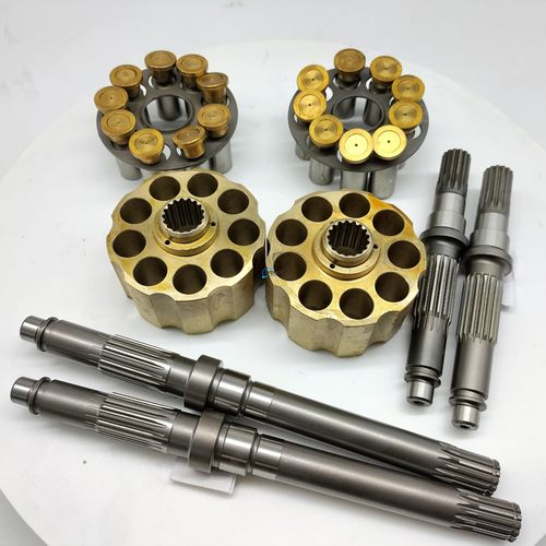 帝人制机液压泵维修GM05VA缸体柱塞配油盘回程盘传动轴斜盘配件