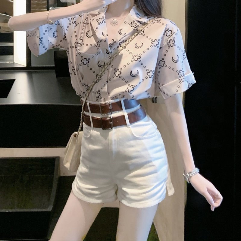 法式兩件套連衣裙女新款2021夏季韓版半身裙仙女上衣超仙炸街套裝