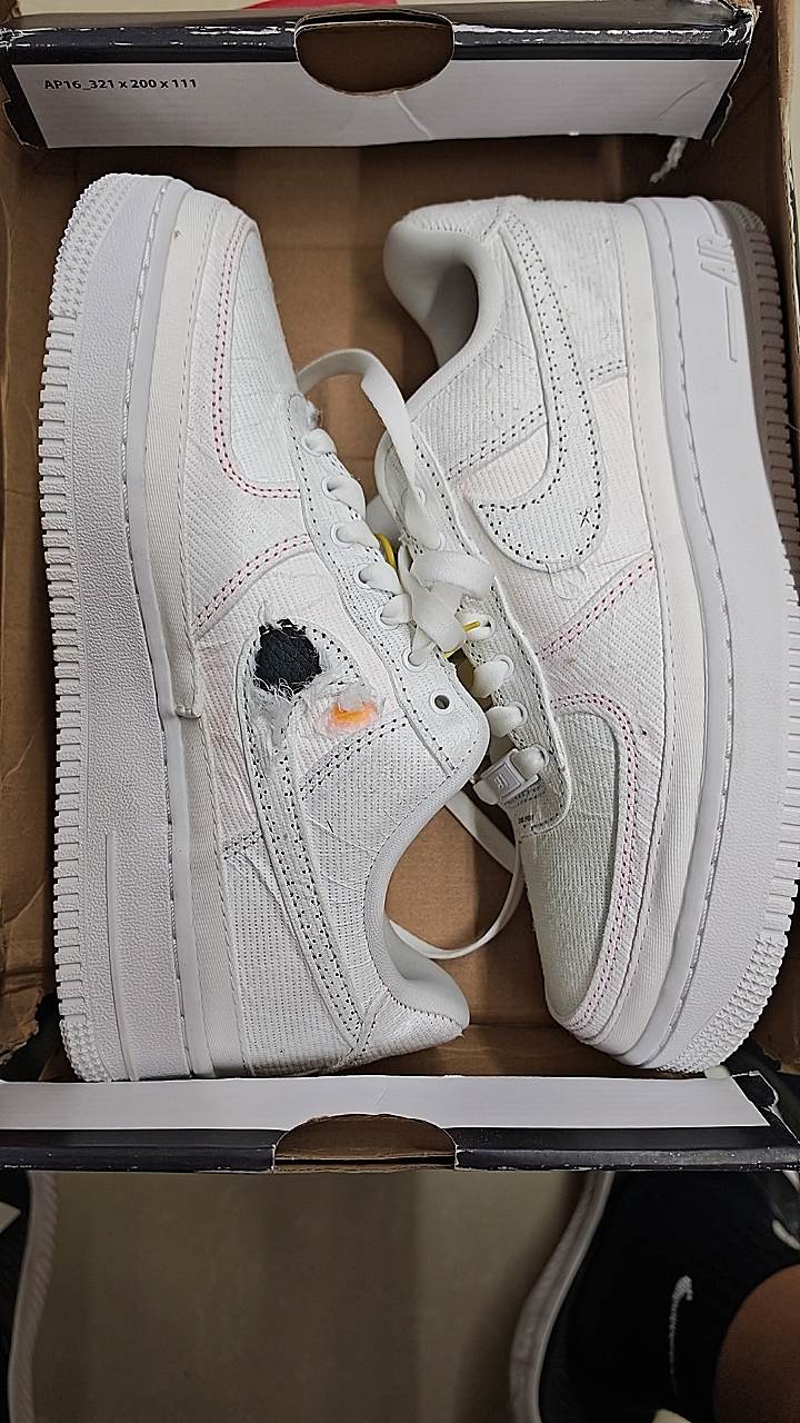 北京发货 耐克CJ1650-100女子Air Force 1 AF1空军一号板鞋