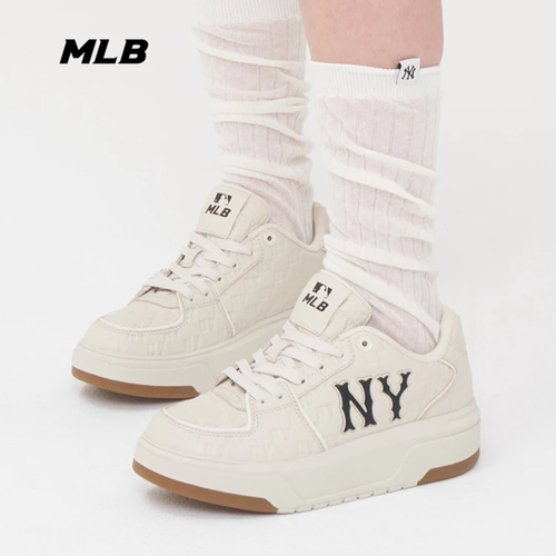 北京发货 MLB鞋3ASXE015N-50CRS男女Chunky Liner老爹鞋