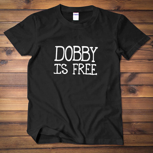 dobby is free短袖T恤 哈利波特衣服联名多比毕业班服男女衣服夏