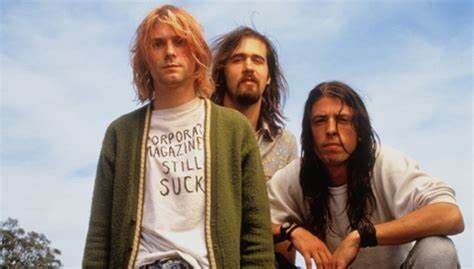重磅纯棉t恤短袖Nirvana 涅槃乐队Kurt cobain 科特柯本同款美式
