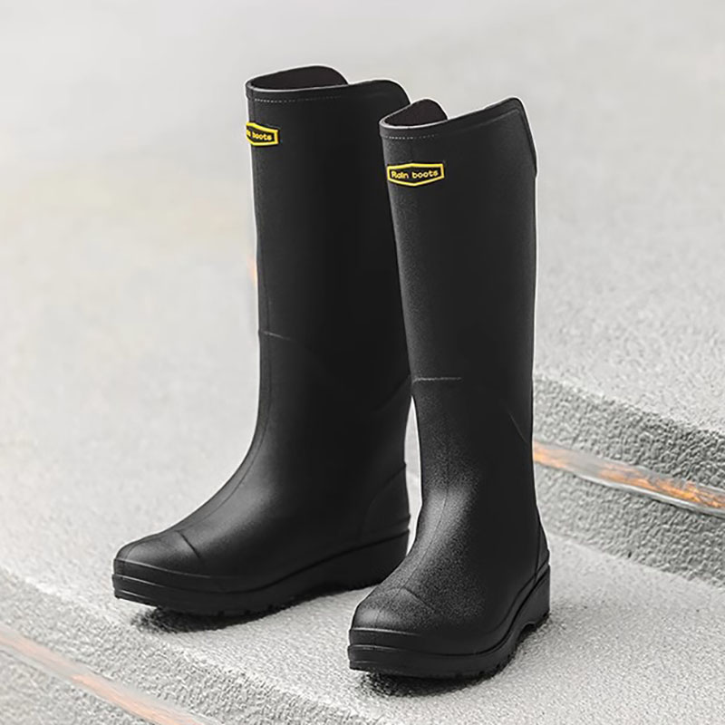 韩国露营防水雨靴，韩版高靴