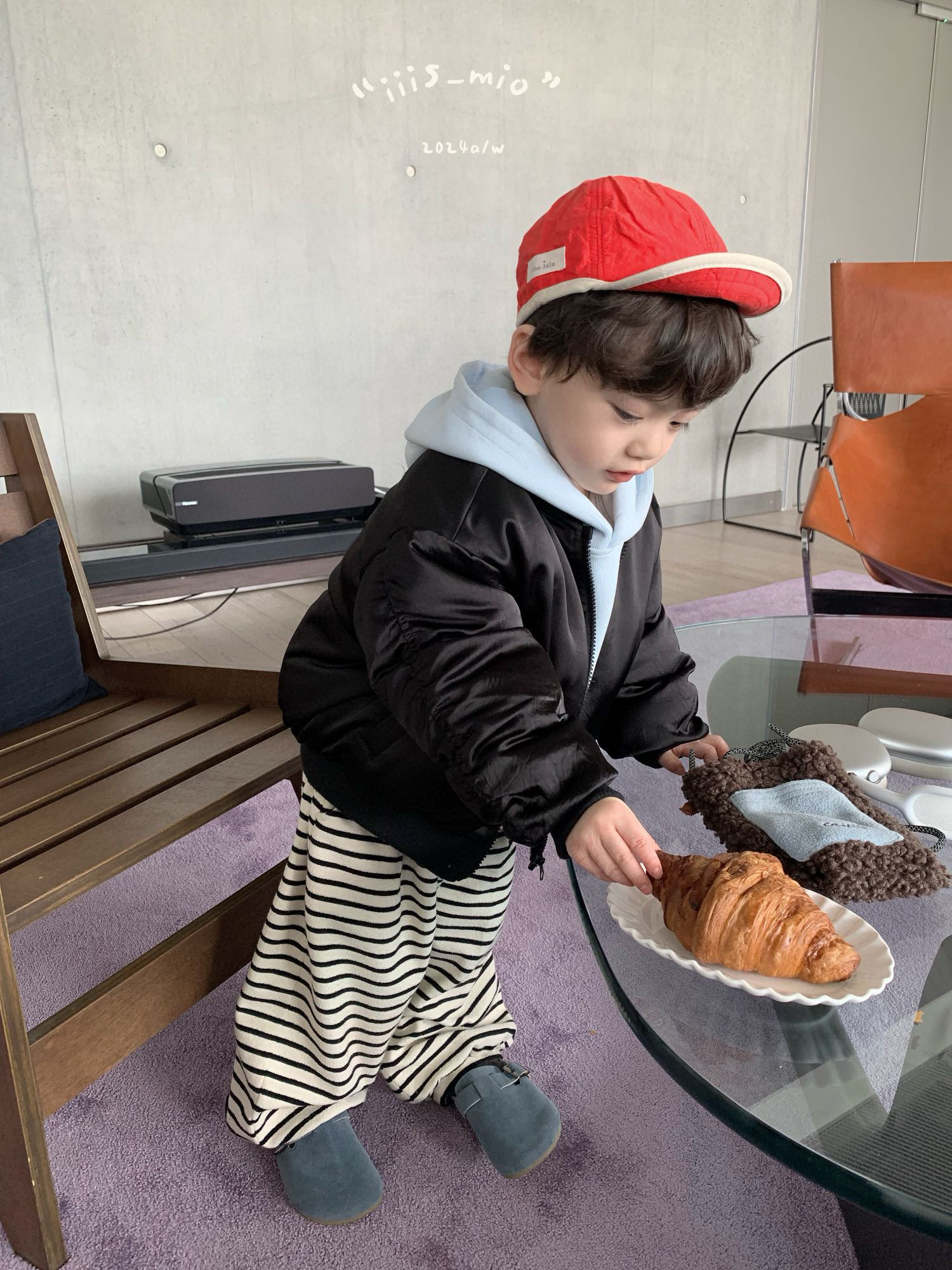 冬款新韩版童装男童加厚保暖夹克男宝宝炸街洋气米色棉服外套3229