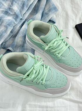 板鞋男J4RM高帮鞋情侣增高厚底鞋潮流百搭潮牌休闲男女气垫鞋秋冬