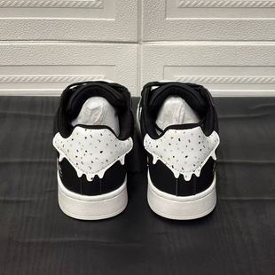 跃莱克女鞋款联名小白鞋国潮贝壳头校园可爱风少女低帮运动板鞋男