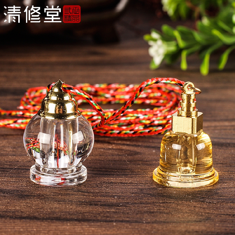 舍利子塔吊坠精品亚克力宝瓶挂件可打开嘎乌盒可随身带装藏舍利