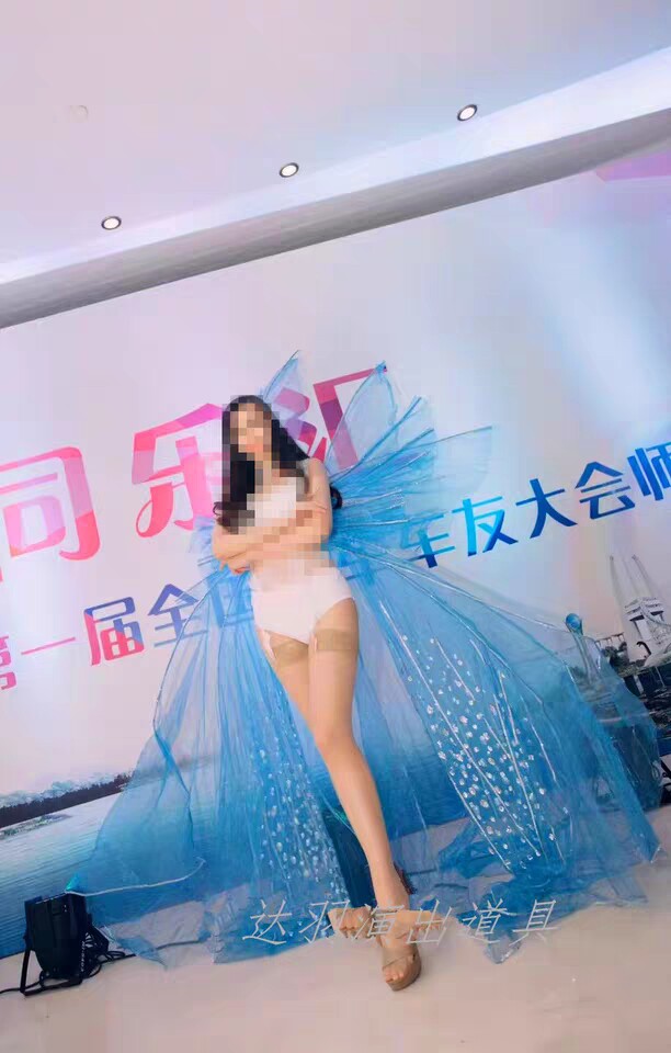 维密天使翅膀漫展演出活动酒吧歌舞团KT舞台商业演出走秀翅膀道具