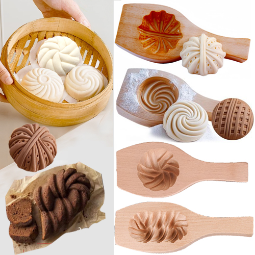 传统花卷馒头馍馍包子模具月饼绿豆糕酥饼糍粑桃酥面食糕点印模