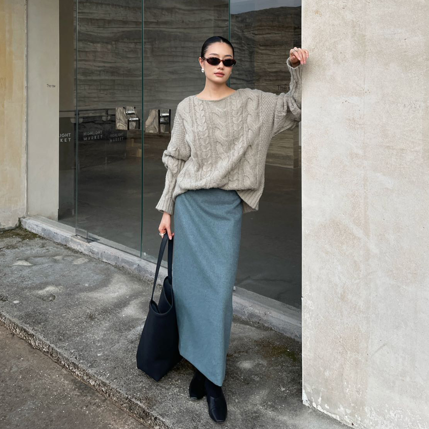 P阙YH法式时尚百搭半身裙