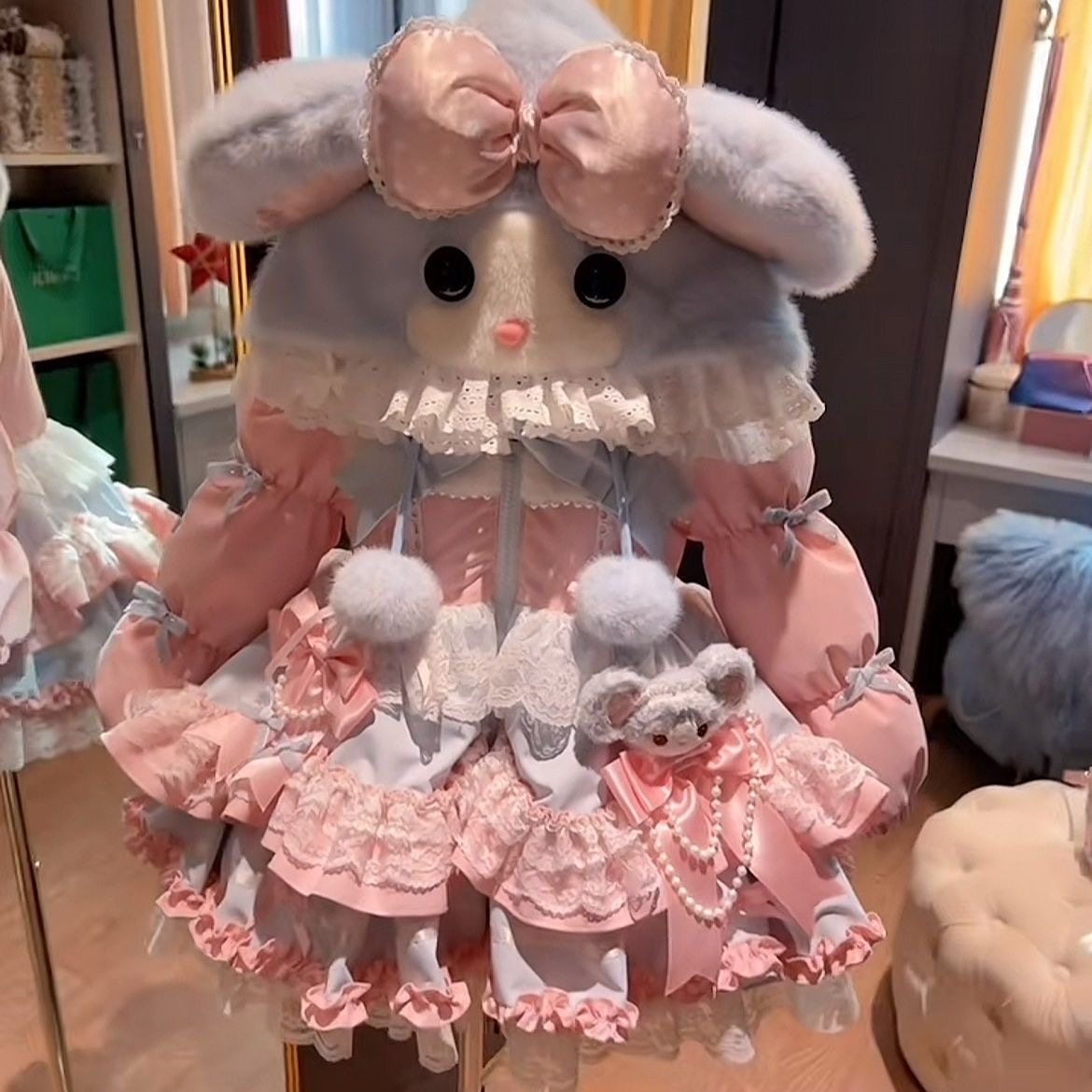 奇米笛冬季儿童公主风羽绒服2025新款洛丽塔羽绒外套女童宝宝,童装/婴儿装/亲子装,连衣裙,淘宝优惠券,粉丝福利购,淘宝优惠卷