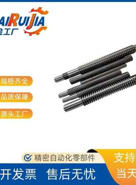 标准轴端梯形丝杆 LTAR LTAR-D12 D16 D20 D25-L150-T10-A B