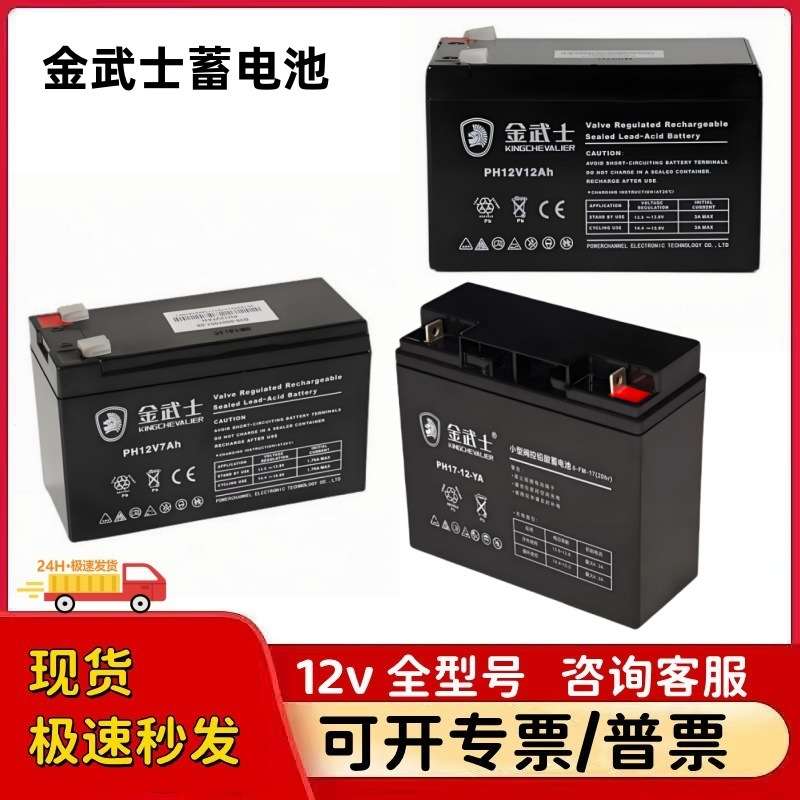 金武士蓄电池PV/PH12v4.5ah7a17a24a38a65a100a150a200a UPS电源