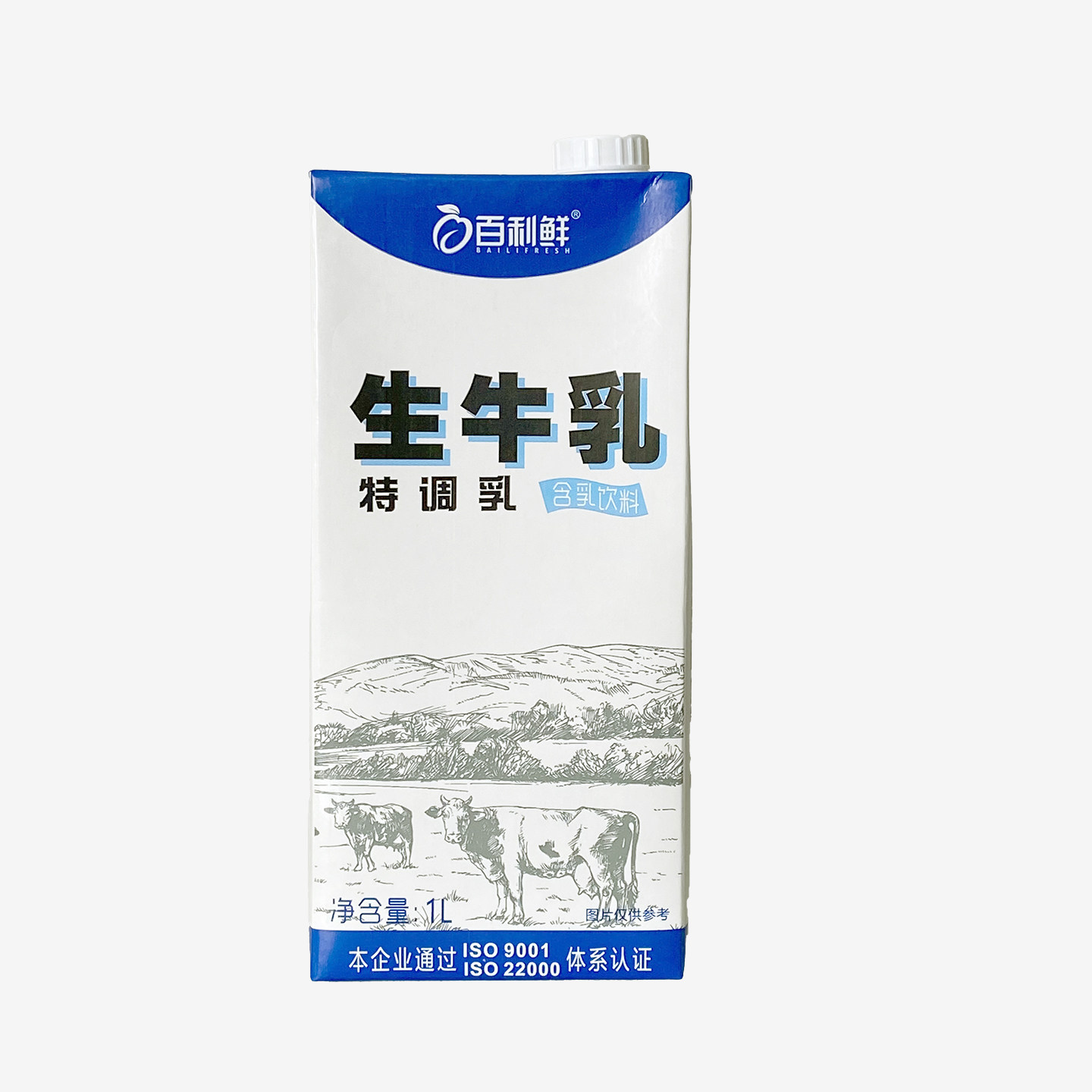 生牛乳奶基底百利鲜盒1L