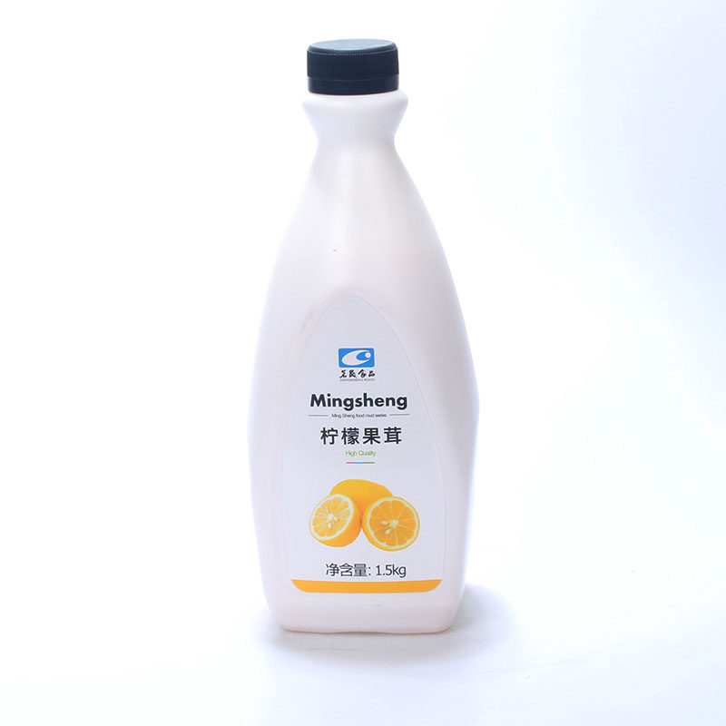 茗晟 柠檬果茸 1.5kg  柠檬果汁果酱 柠檬浓缩酱汁果肉饮料饮品