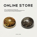 princessoc 小香名媛风金属纽扣粗花呢外套双面尼皮草大衣服扣子