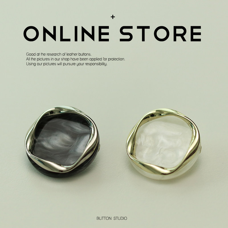 princessoc 小香优雅风金属女服装纽扣粗花呢外套扣子大衣毛衣扣,居家布艺,纽扣,淘宝优惠券,粉丝福利购,淘宝优惠卷