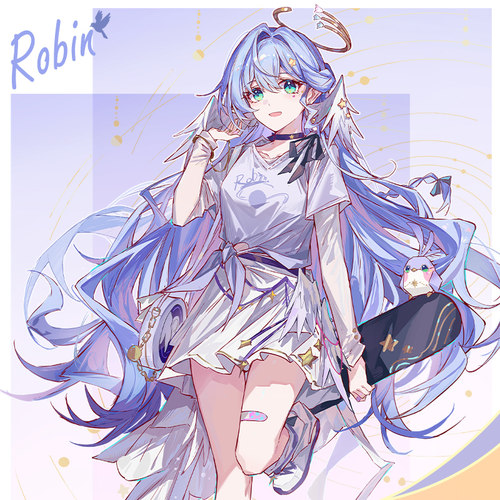 【鸦居老师】崩坏星穹铁道同人周边知更鸟运动服小鸟立牌色纸吧唧