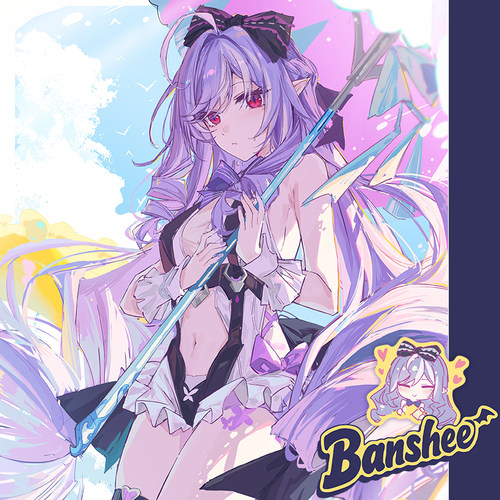 【鸦居老师】ZZZ薇薇安鸢花池畔同人亚克力色纸周边