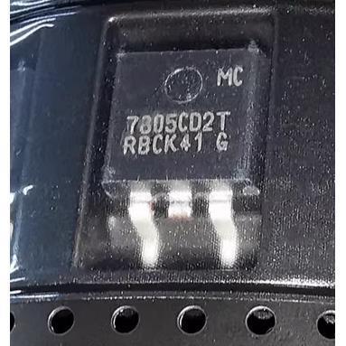 原装正品 MC7805CD2TR4G TO-263-2 5V/1A 正输出 线性稳压器芯片