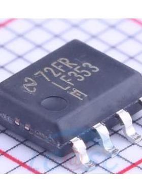 全新原装NS LF353 LF353MX LM353MX双路运算放大器 贴片SOP-8