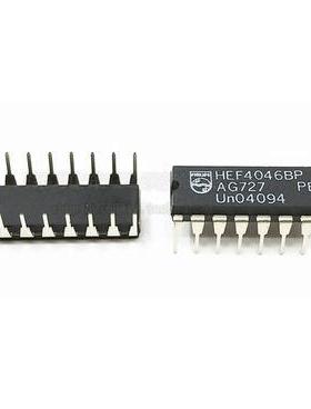 原装正品 HEF4046BP HEF4046 CD4046BE 逻辑电路锁相环 DIP16
