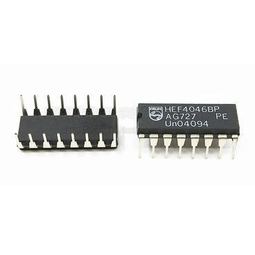原装正品 HEF4046BP HEF4046 CD4046BE 逻辑电路锁相环 DIP16