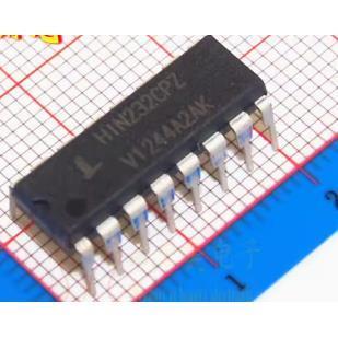 HIN232CPZ全新进口原装Intersil 接口IC DIP16 HIN232CP 直拍