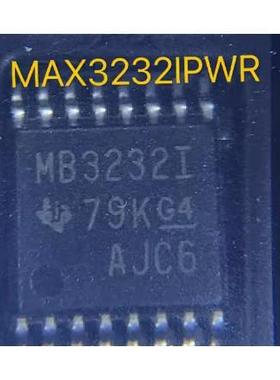 全新原装 MAX3232IPWR MAX3232IPW 丝印 MB3232I TSSOP16 收发器