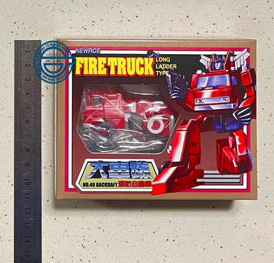 小比例变形国创机甲NEWAGE消防车