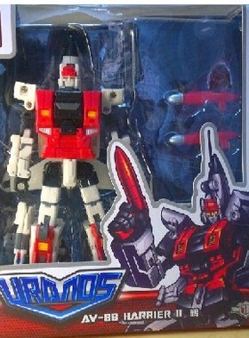 变形玩具 TFC 飞行太保 飞行队六合体 之 乌拉诺斯 AV-8B 鹞 现货