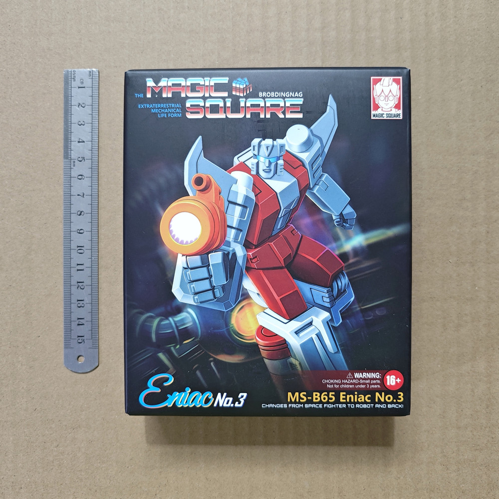 全新现货 魔方MS-TOYS MSB65钢鞭 计算王组合成员 小比例变形玩具 - 实物图
