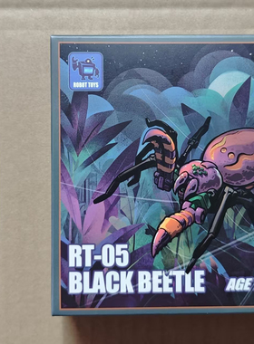 现货包邮 RT05 狼蛛勇士 黑腄蚃  ROBOTtoys 小比例机甲 变形玩具