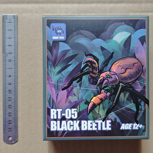 现货包邮 RT05 狼蛛勇士 黑腄蚃  ROBOTtoys 小比例机甲 变形玩具