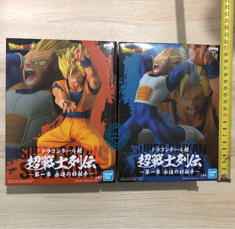 包邮眼镜厂龙珠超 超战士列传一永远的对手超赛孙悟空+超赛贝吉塔