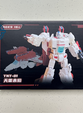 现货包邮TNT-01 汽车人 变形国创机甲 天火宇宙飞船 KO放大铁工厂
