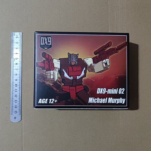 DX9机甲变形头领战士郭文小比例