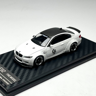 LB宝马M3 Fine LB宽体改装 E92 合金汽车模型 model