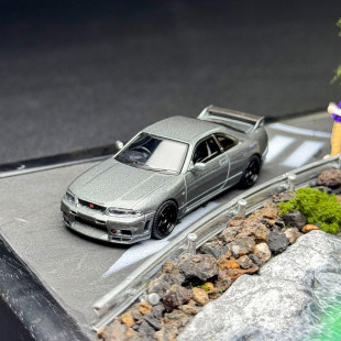 MINIGT 1:64 #1128日产GTR NISMO BCNR33 CRS Version 合金车模