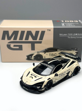 现货 MINIGT 1:64 #1083 迈凯伦 McLaren 720S 宽体 合金汽车模型