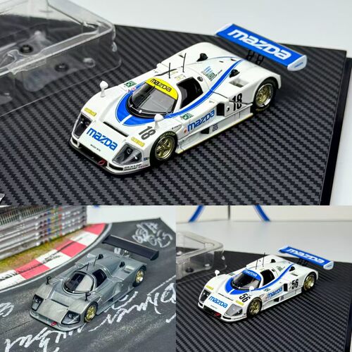 MH 1:64 Mazda 马自达787B 合金汽车模型收藏摆件 现货现货