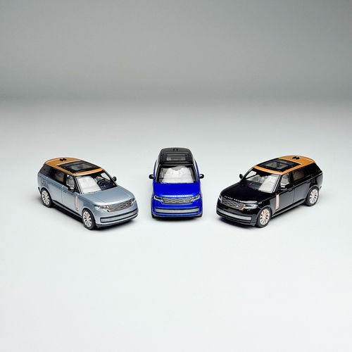 现货 LCD 1:64 路虎揽胜Land Rover Range Rover 合金汽车模型